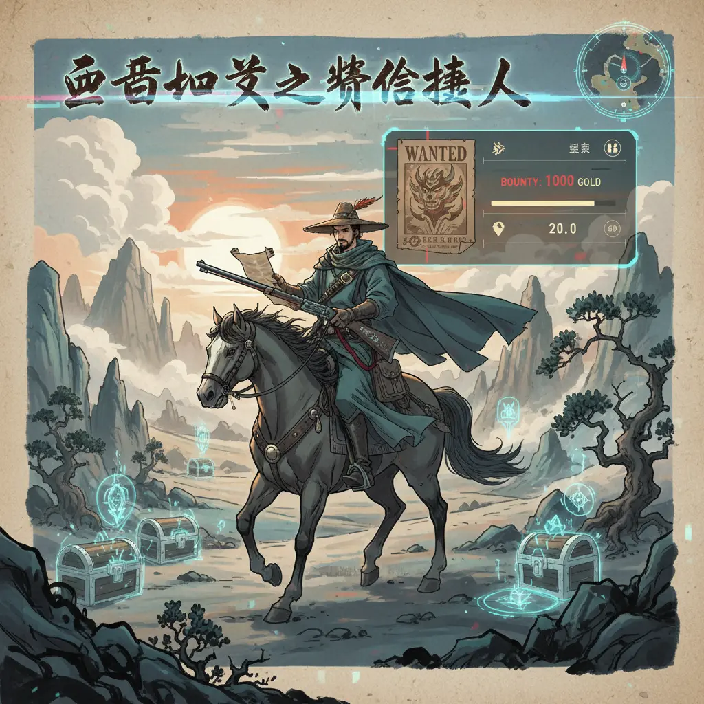 遊戲主題 - 西部牛仔之賞金獵人