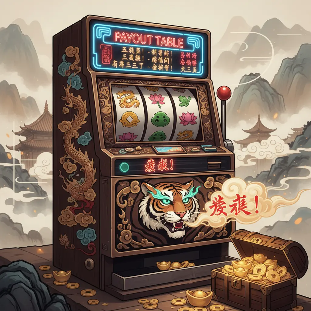 老虎機賠付表 - 吃角子老虎機