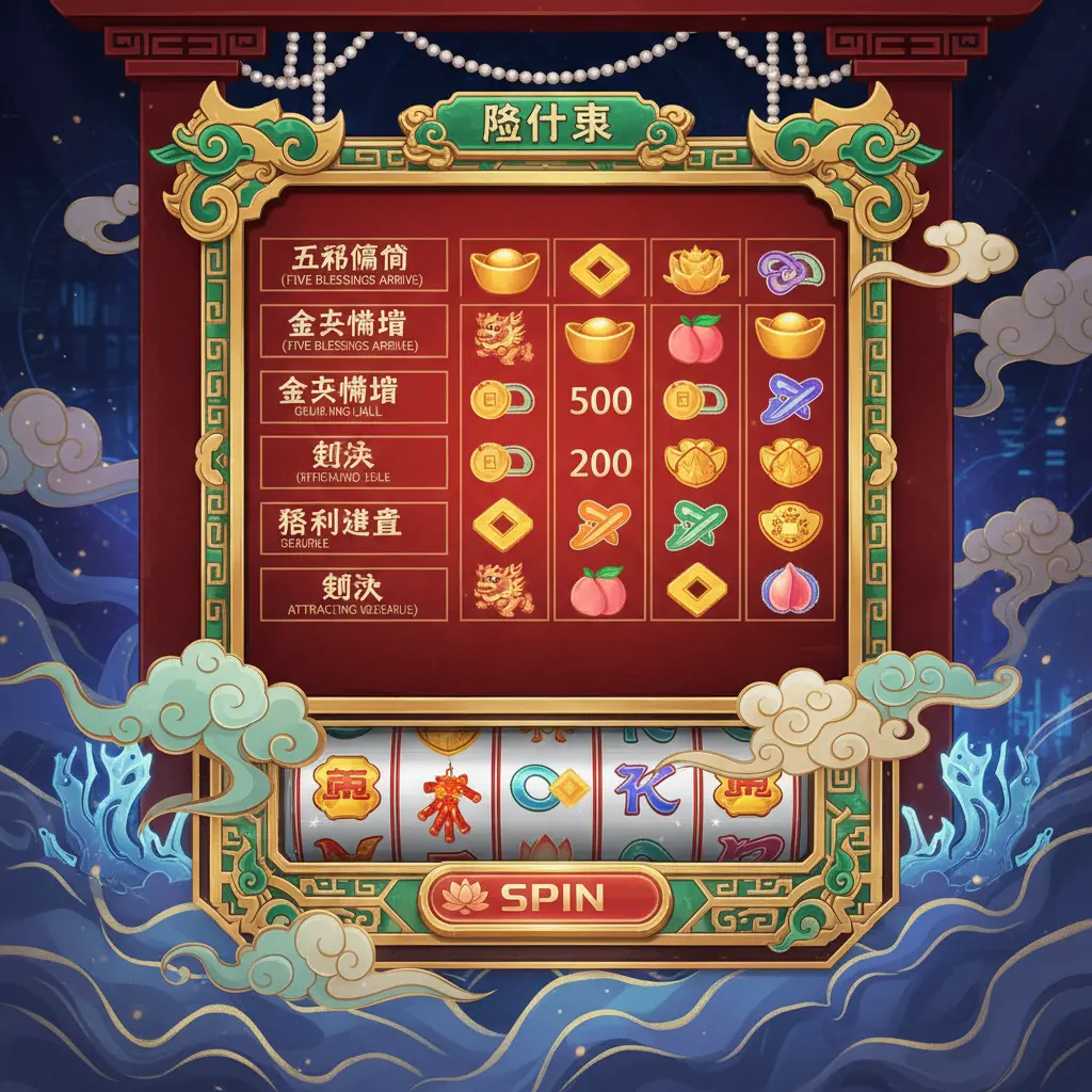 老虎機APP - 賠付表