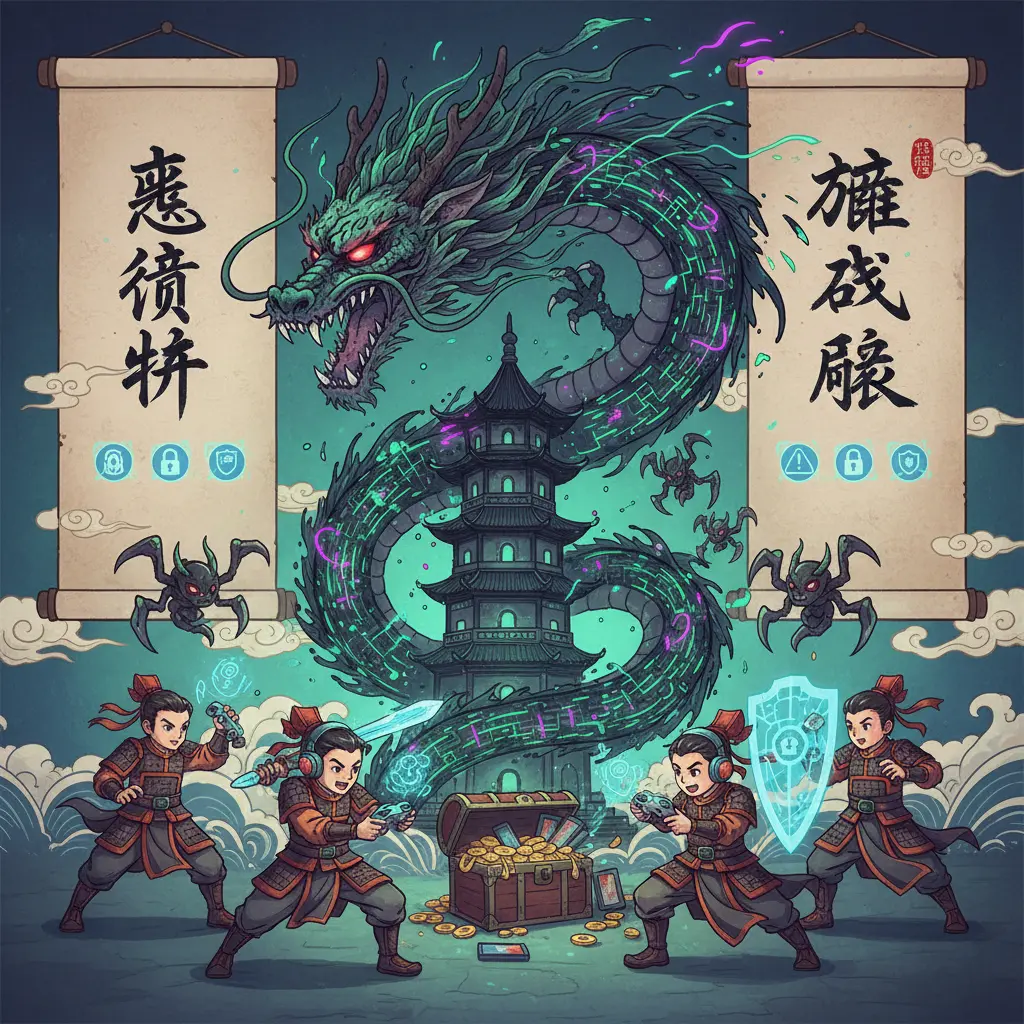 遊戲風險 - 惡意軟件