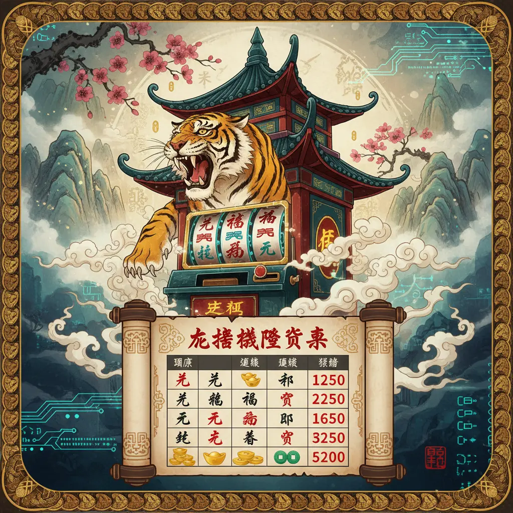 老虎機賠率表 - 老虎機