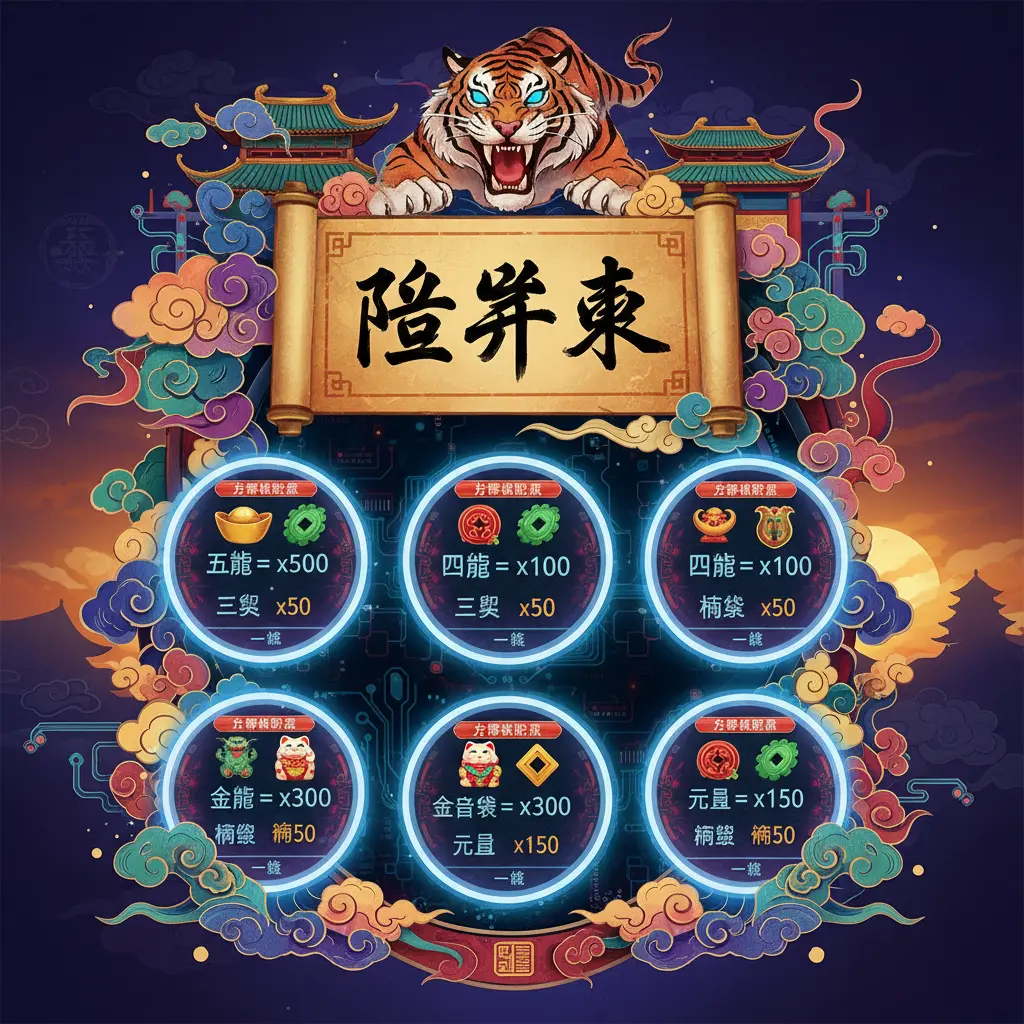 老虎機賠率表 - 賠率表