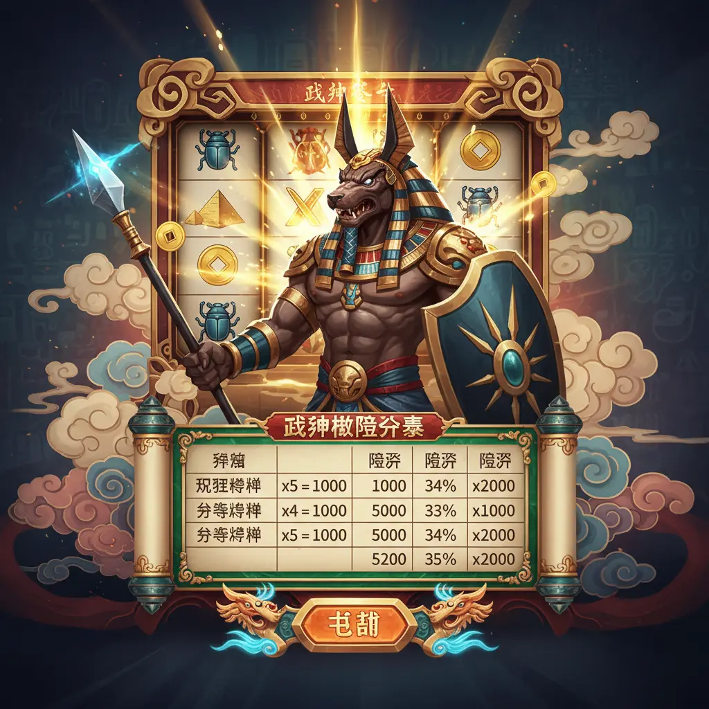 老虎機賠率表 - 戰神賽特