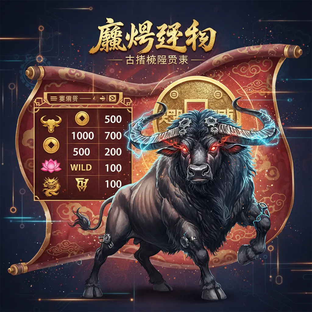 老虎機賠率表 - 瘋狂野牛